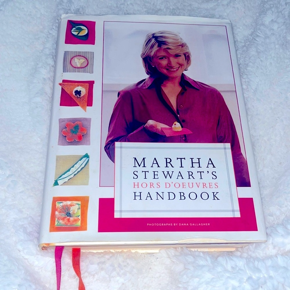 Vintage Martha Stewart HORS D’OEUVRES HANDBOOK